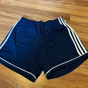 Adidas Navy soccer shorts